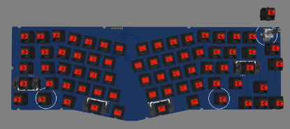 Garisu PCB - Top View